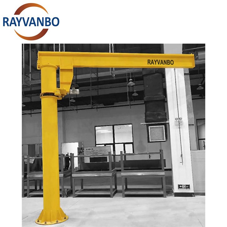 Electric Jib Crane With 360 Rotation And Remote Control 0.25-20t Capacity Cantilever Crane high quality